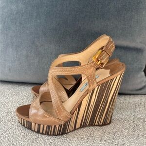 Prada Wedge Sandals